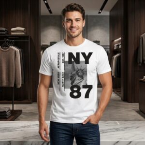 "Playera NY 87 Statue of Liberty"