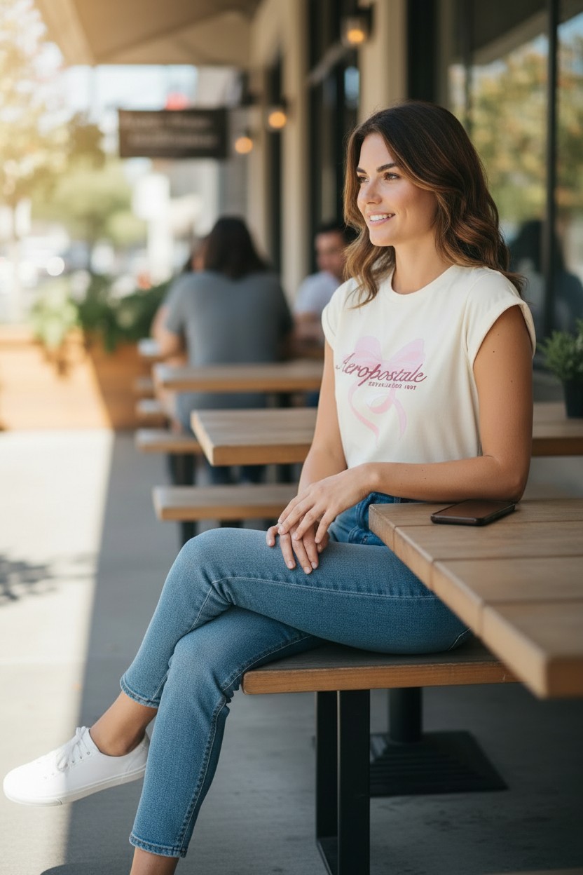 Playera Aéropostale "Coquette Bow" - Image 4