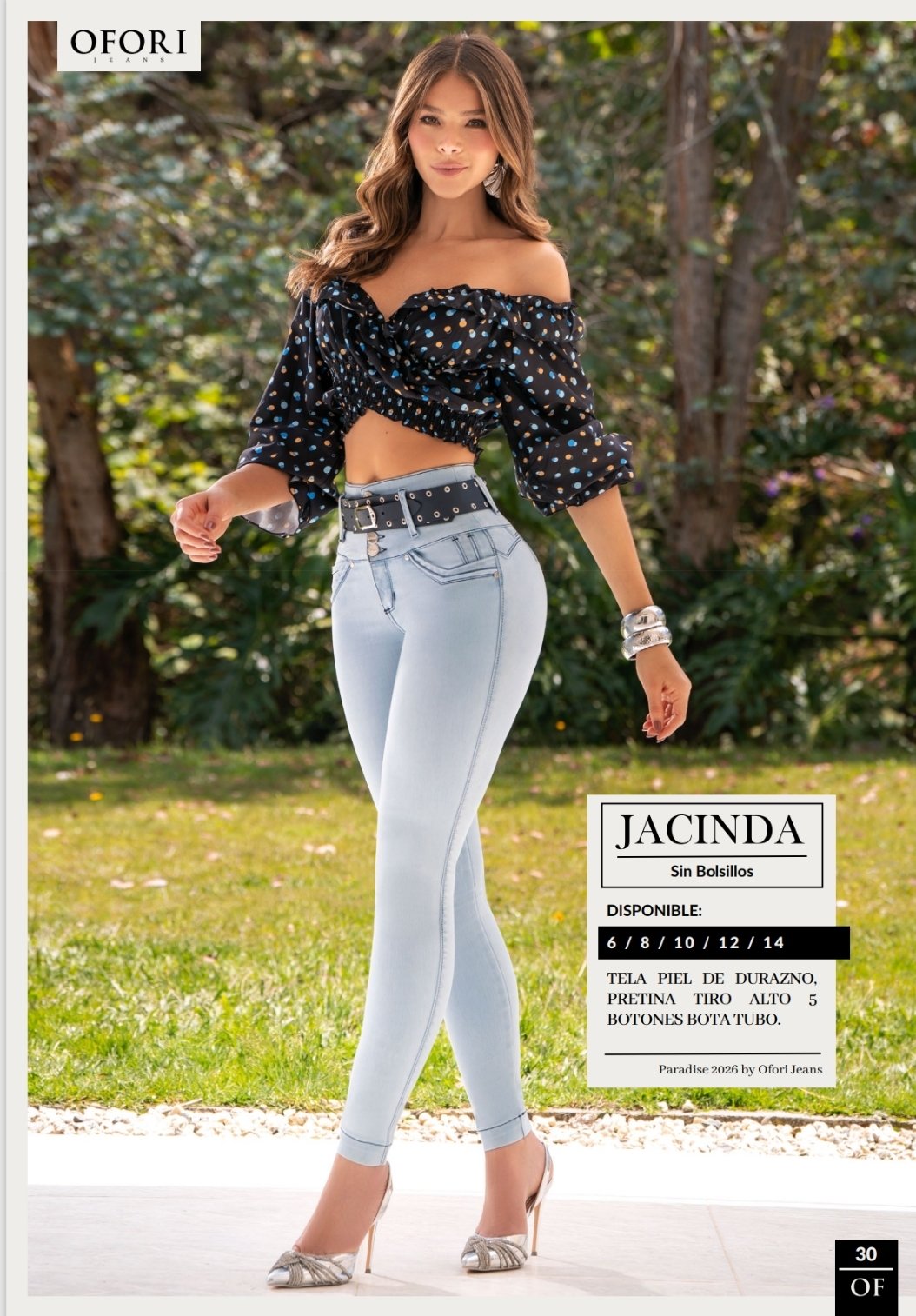 Jean Colombiano Levanta Glúteos – Modelo Jacinda | Ofori Jeans