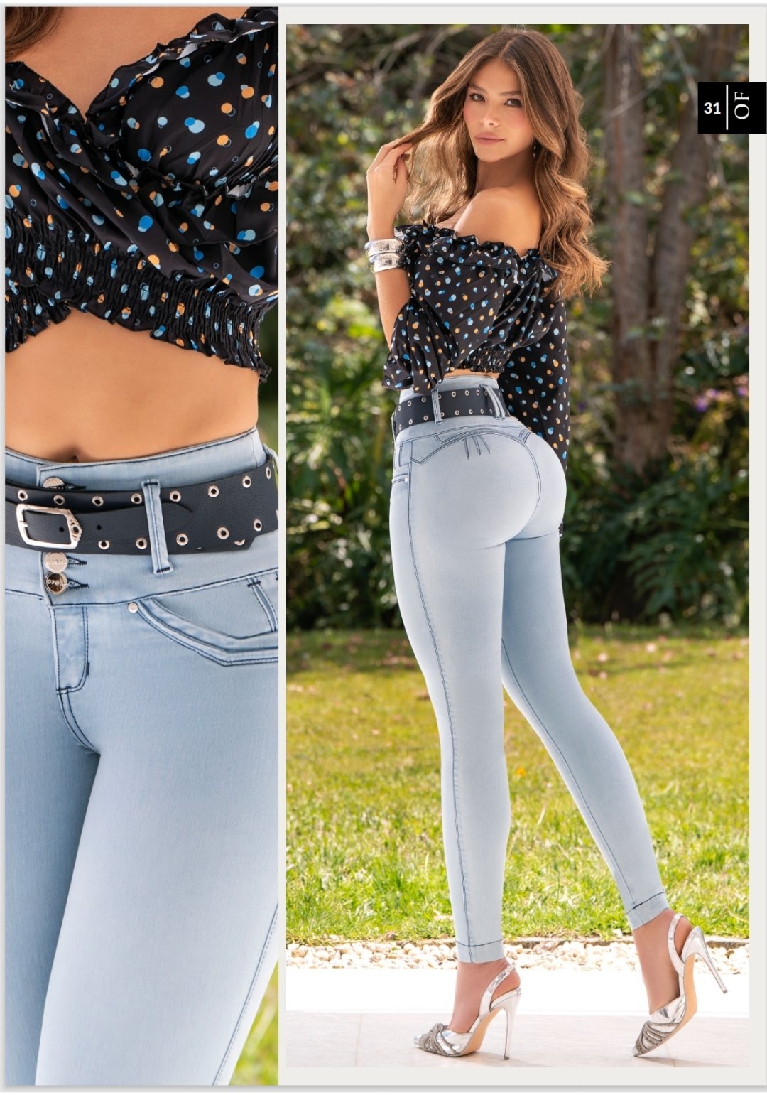 Jean Colombiano Levanta Glúteos – Modelo Jacinda | Ofori Jeans - Image 2