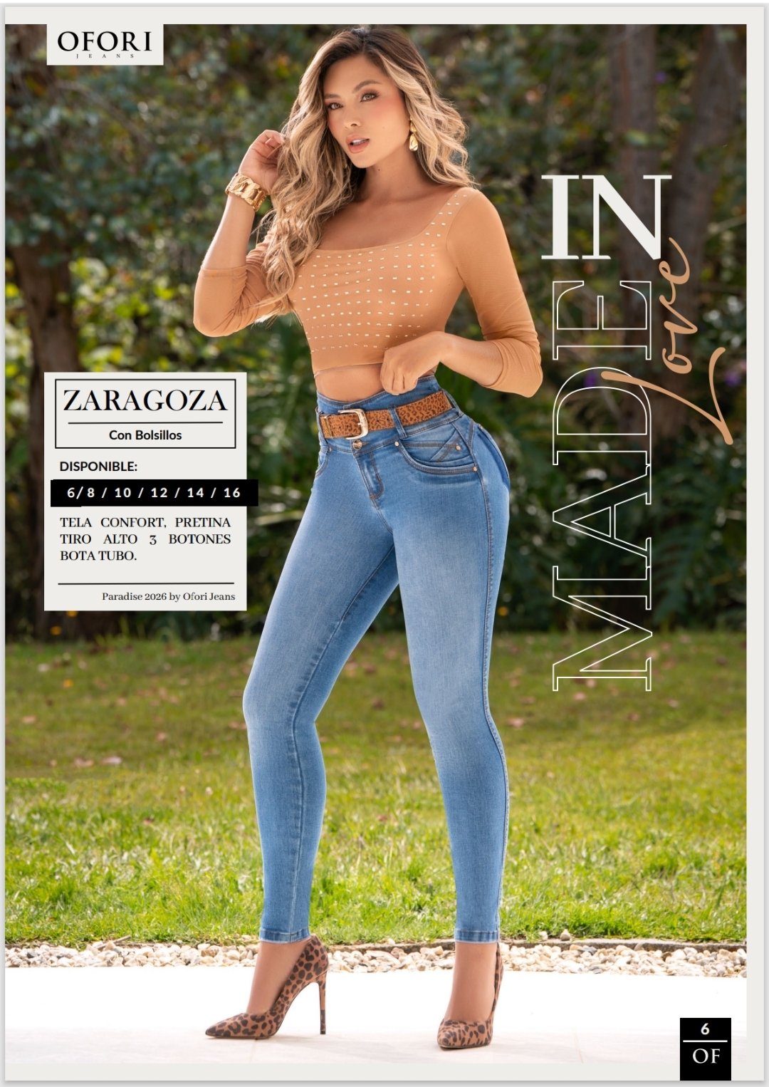 Jean Colombiano Levanta Glúteos – Modelo Zaragoza | Ofori Jeans - Image 2