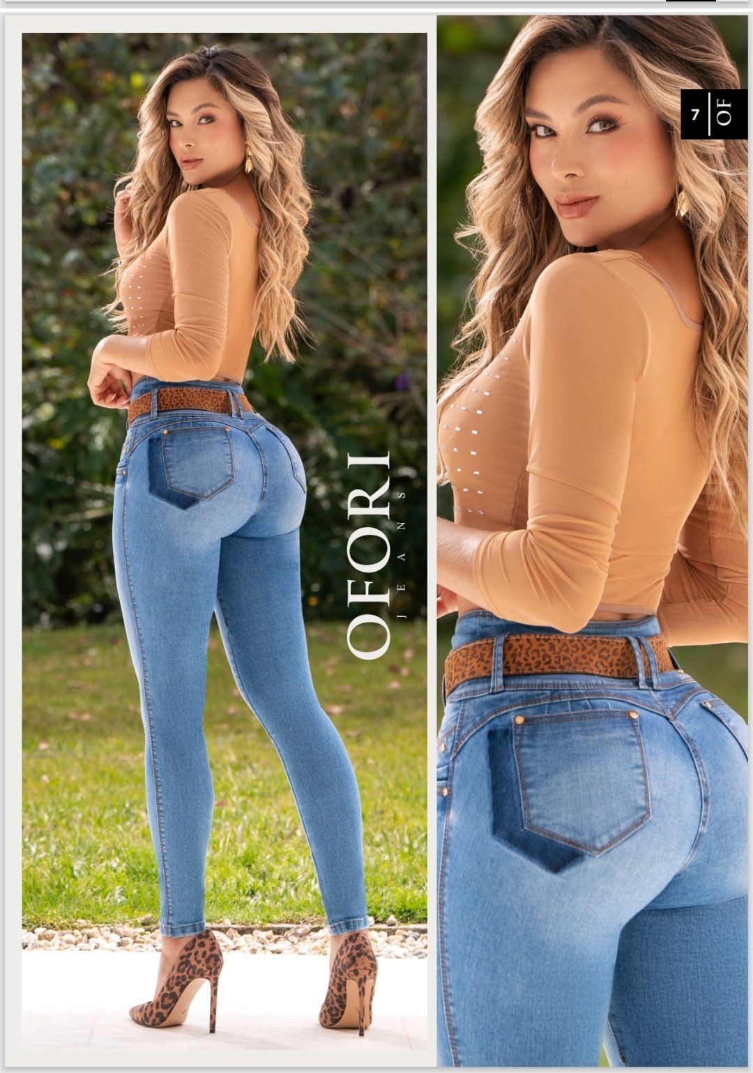 Jean Colombiano Levanta Glúteos – Modelo Zaragoza | Ofori Jeans